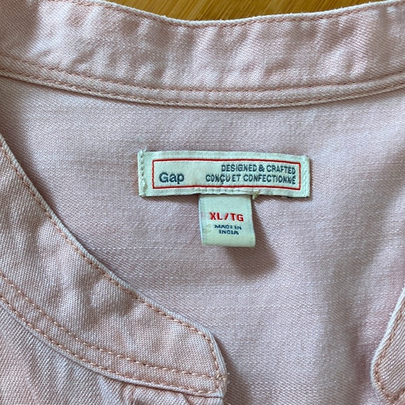 Donated - GAP Tencel Light Pink Pullover Size XL EUC - Picture 2 of 4